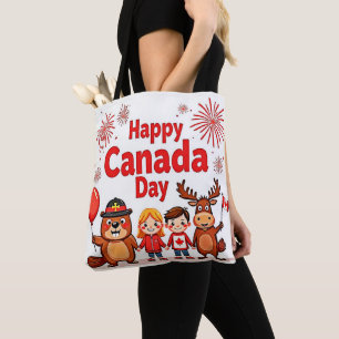 Bolsa Tote Celebrar a alegria do Canadá