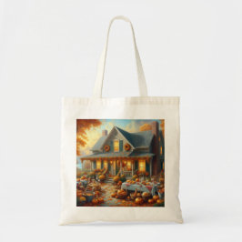 Bolsa Tote Celebrar a recompensa do outono com o Charme Cozy