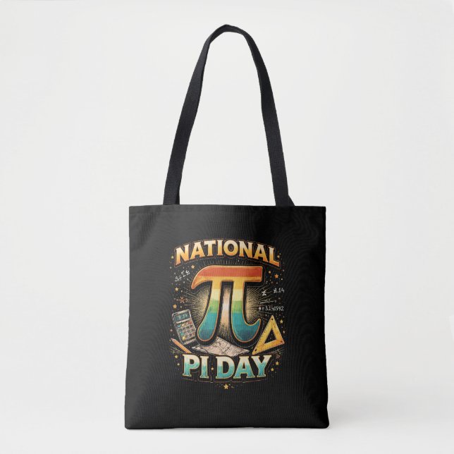 Bolsa Tote Celebre o Pi (Frente)