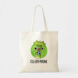 Bolsa Tote Celeiro Celular Engraçado Aipo Engraçado Veggie Pu