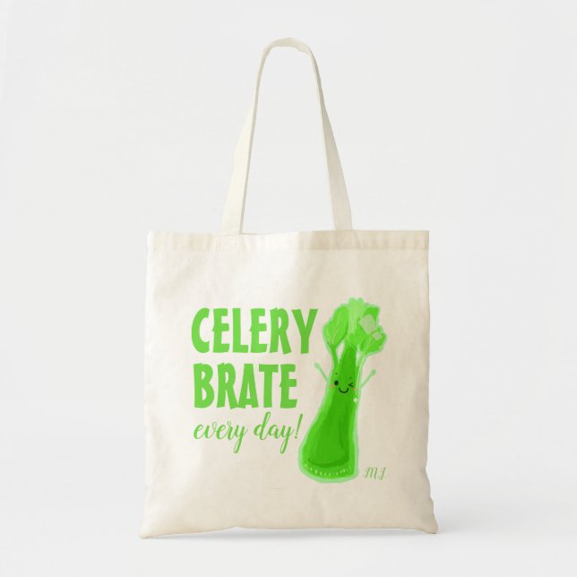 Bolsa Tote Celerybrate Todos Os Dias - Celeron Pun (Frente)