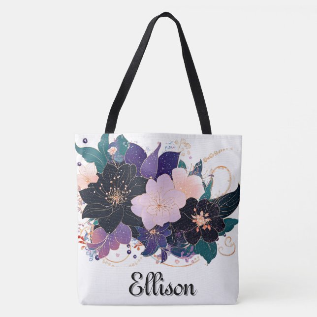 Bolsa Tote Celestial Bloom (Frente)