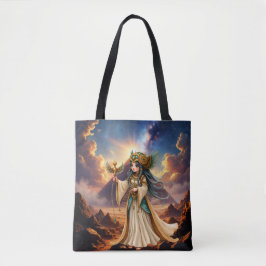 Bolsa Tote Celestial Priestess of the Golden Pyramid.