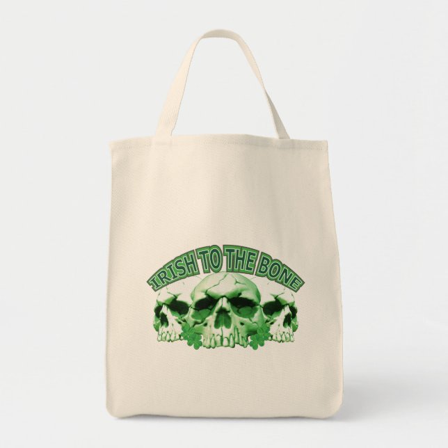 Bolsa Tote Celta até os Ossos Caveira (Frente)