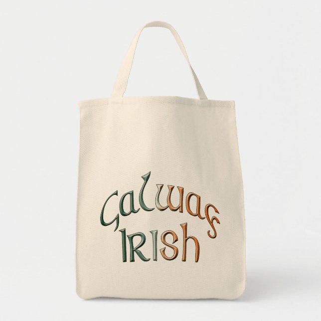 Bolsa Tote Celta Connemara Galway Irish Flag Colors Bag (Frente)