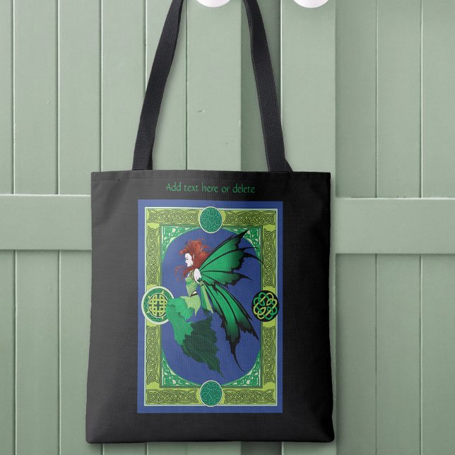 Bolsa Tote Celtic Knot Worth Green Fairy (Criador carregado)
