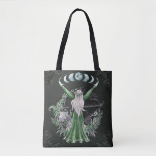 Bolsa Tote Celtic Moon Goddese
