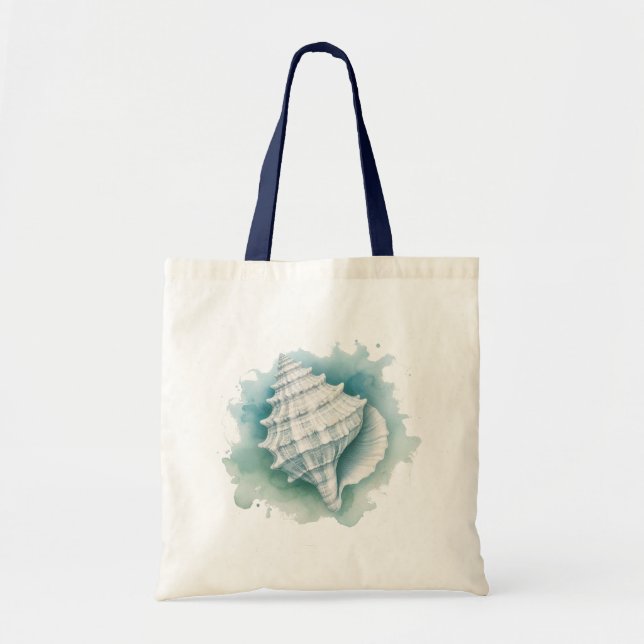 Bolsa Tote Célula costeira/Náutica (Frente)