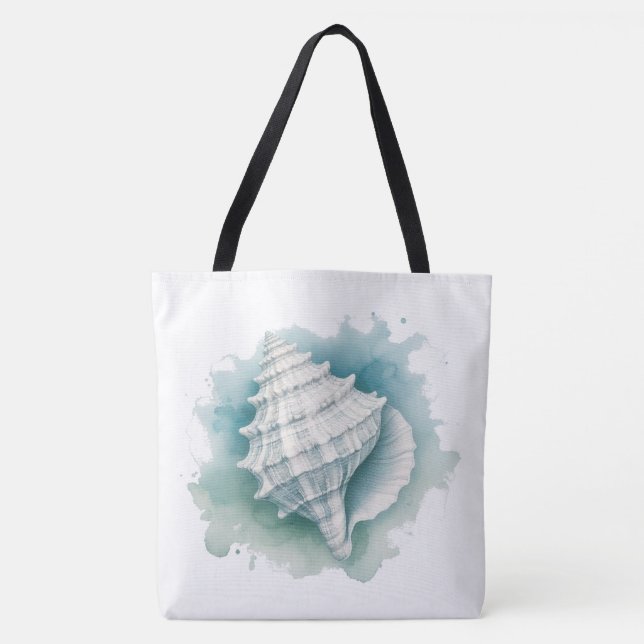 Bolsa Tote Célula costeira/Náutica (Frente)