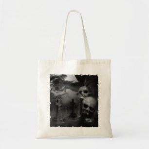Bolsa Tote Cemitério Gótico