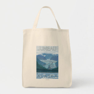 Bolsa Tote Cena da geleira - Juneau, Alaska