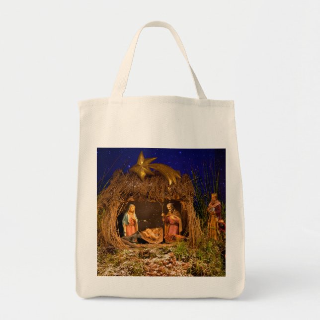 Bolsa Tote Cena da natividade (Frente)