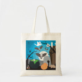 Bolsa Tote Cena de Halloween
