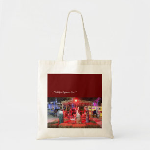 Bolsa Tote Cena de natividade - looking@phones ornamento cerâ
