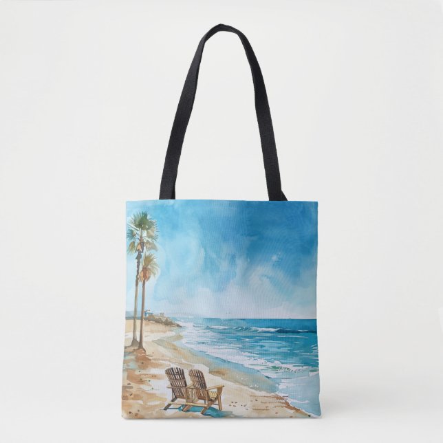 Bolsa Tote Cena de Praia (Frente)