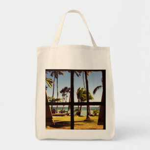 Bolsa Tote Cena de praia tropical de Fiji gtm
