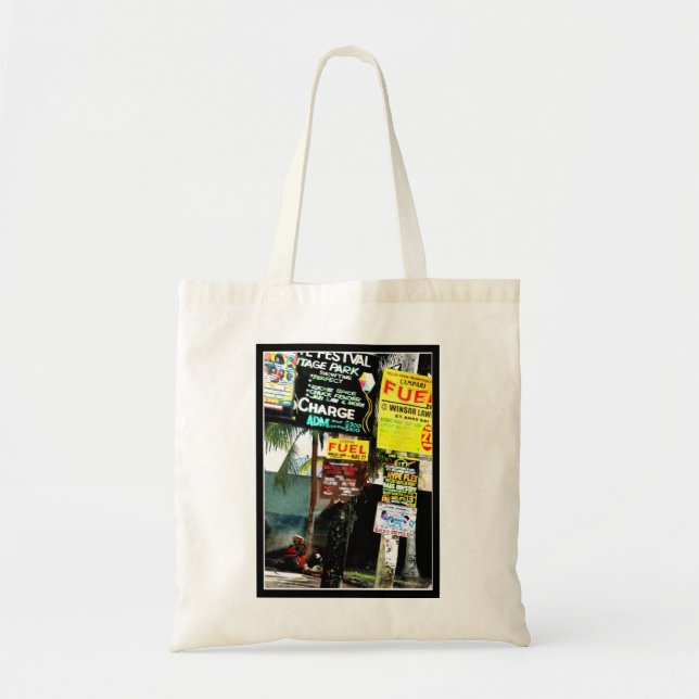 Bolsa Tote Cena de Rua Jamaicana (Frente)