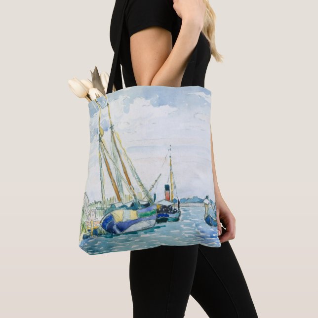 Bolsa Tote Cena Marinha Barata perto de Veneza (Close Up)
