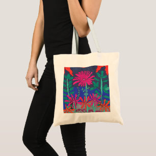 Bolsa Tote Cena Noturna do Jardim Flor