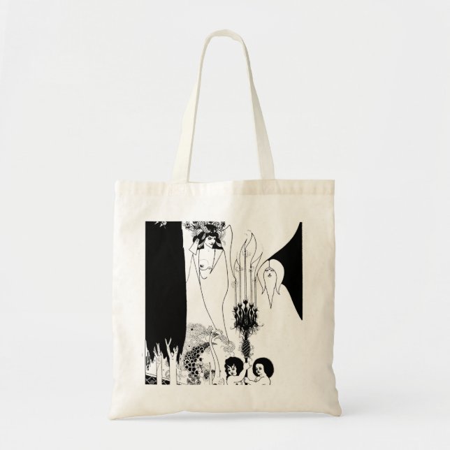 Bolsa Tote Cena número 1 de Salomé, por Aubrey Beardsley (Frente)