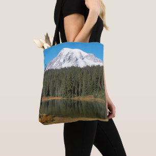 Bolsa Tote Cenário Montanhoso do Monte Rainier