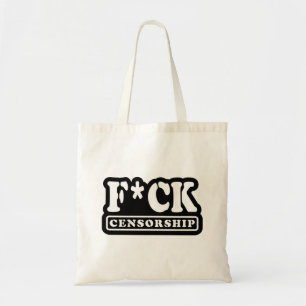 BOLSA TOTE CENSURA F*CK