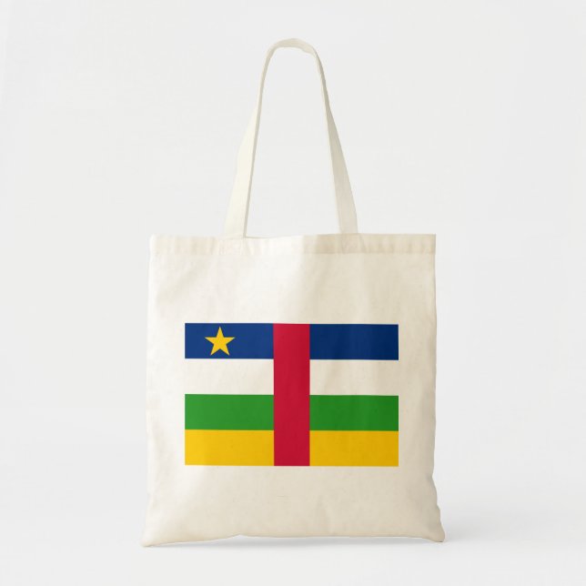 Bolsa Tote Central African Republic Flag (Frente)