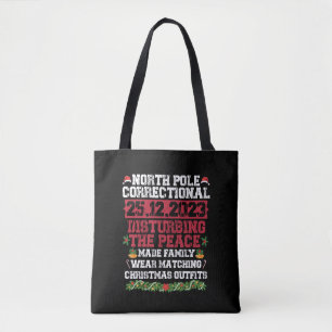 Bolsa Tote Centro Correcional do Polo Norte Perturbando a Paz
