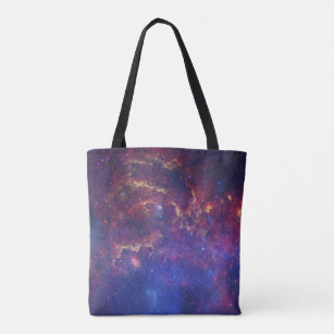 Bolsa Tote Centro da sacola do espaço da galáxia da Via