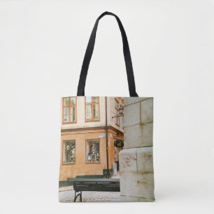Bolsa Tote Centro Histórico de Estocolmo, Gamla Stan, Suécia