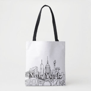 Bolsa Tote Centro NYE New York Vacsing Souvenirs NYC Gift