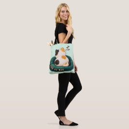 Bolsa Tote "CEO da Soneca" Gato Dormindo no Sofá