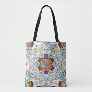 Bolsa Tote Cerâmica caleidoscópica: Textura de superfície Abs