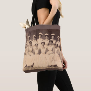 Bolsa Tote cerca dos formandos 1914 da escola de cuidados