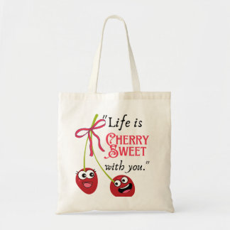 BOLSA TOTE CEREJA
