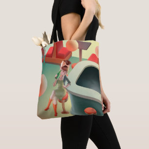 Bolsa Tote Cerveja de Bebendo de Gato ao Bar