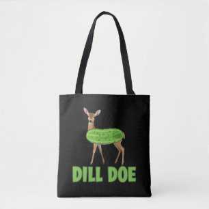 Bolsa Tote Cervo Engraçado Dill Humor Adulto Natureza Engraça