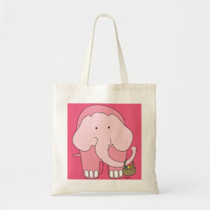 Bolsa Tote Cesta de Páscoa de Elefante em forma de Ovo Tote