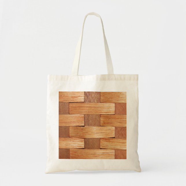 Bolsa Tote Cesta Tecida, Cesto (Frente)