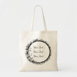 Bolsa Tote Cesto Floral Caprichoso Personalizado