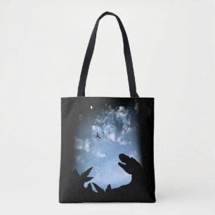 Bolsa Tote Céu Jurássico