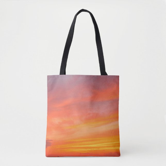 Bolsa Tote Céu sunset (Frente)