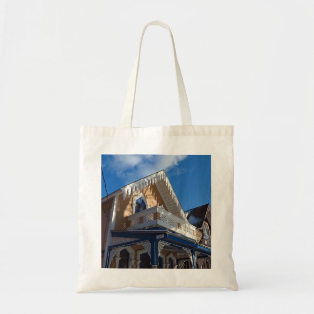 Bolsa Tote Céus azuis e Pão-de-Pão - Vinha de Martha (Frente)