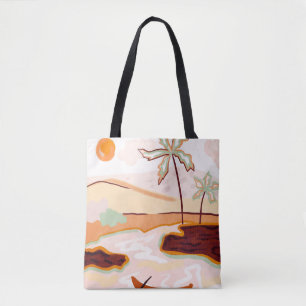 Bolsa Tote Céus de algodão doce