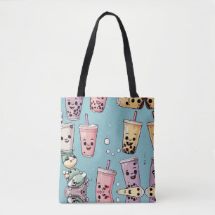 Bolsa Tote chá boba