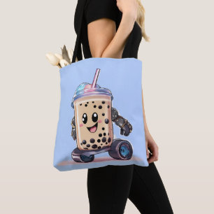 Bolsa Tote chá bobba