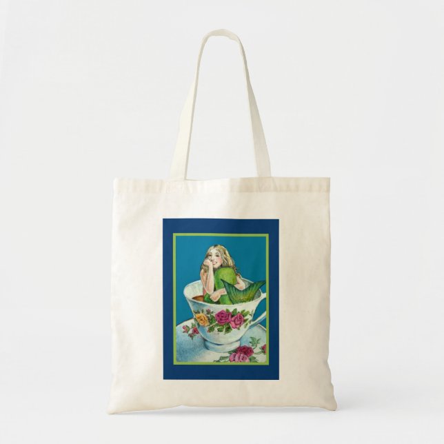 Bolsa Tote Chá da sereia mim sacola (Frente)