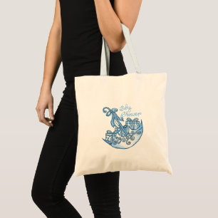 Bolsa Tote Chá de fraldas Blue Boy