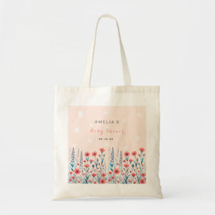 Bolsa Tote Chá de fraldas Floral Star
