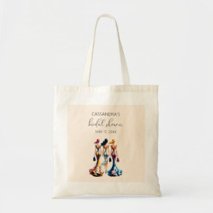 Bolsa Tote Chá de Noiva de Meninas Elegantes